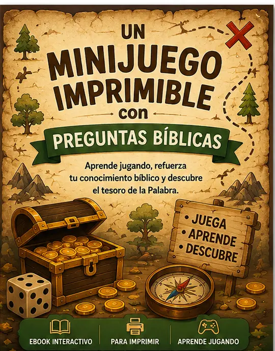Minijuego imprimible de preguntas bíblicas